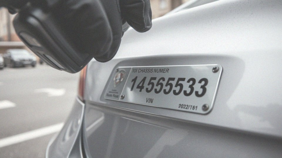 Jak policja weryfikuje numer nadwozia i numer VIN pojazdu?