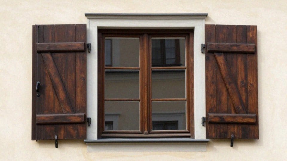 Jak elewacja wpływa na kolor okiennic?