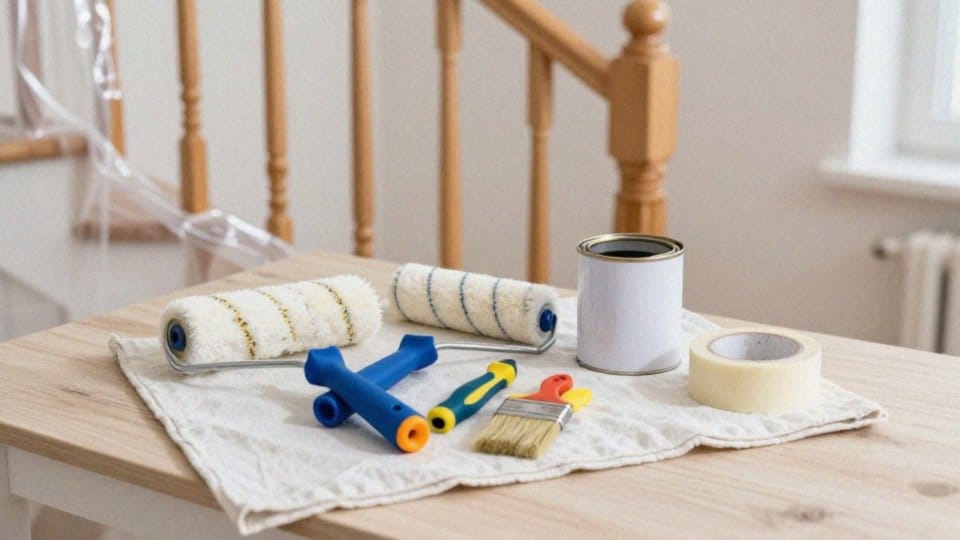 Jak przygotować podłoże i narzędzia do malowania schodów?