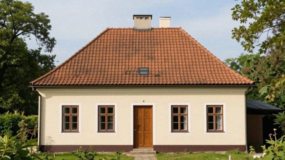 Jak brązowy dach wpływa na wygląd budynku?