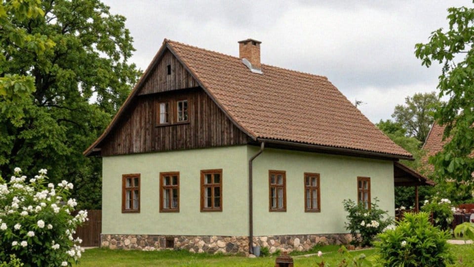Czy zielona elewacja podkreśli naturalny charakter domu?
