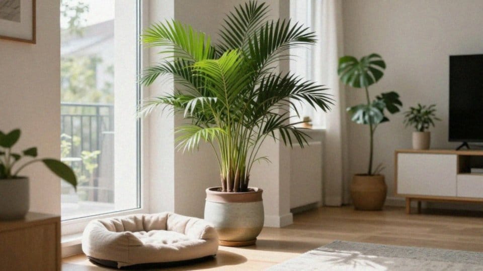 Które gatunki palm są trujące dla kota?
