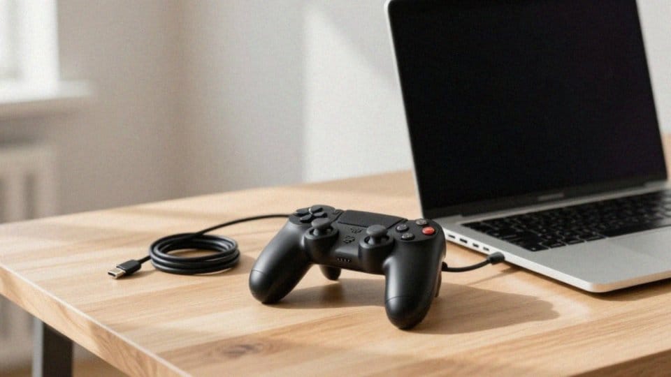 Jak podłączyć pada PS4 kablem przy użyciu DS4Tool?