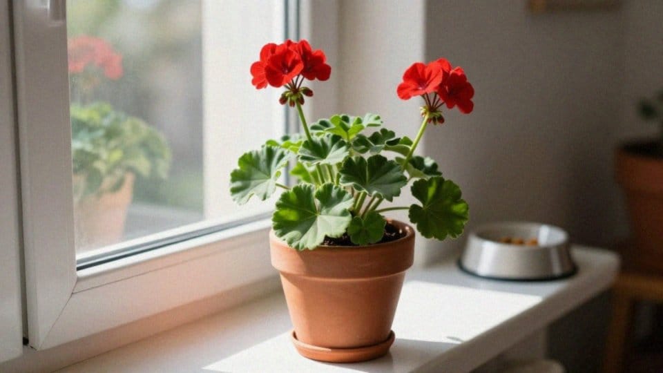 Jakie są objawy zatrucia geranium i kiedy się pojawiają?