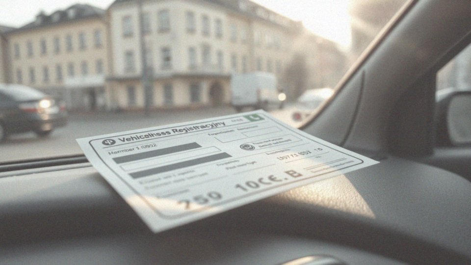 Jakie informacje można znaleźć w dowodzie rejestracyjnym?