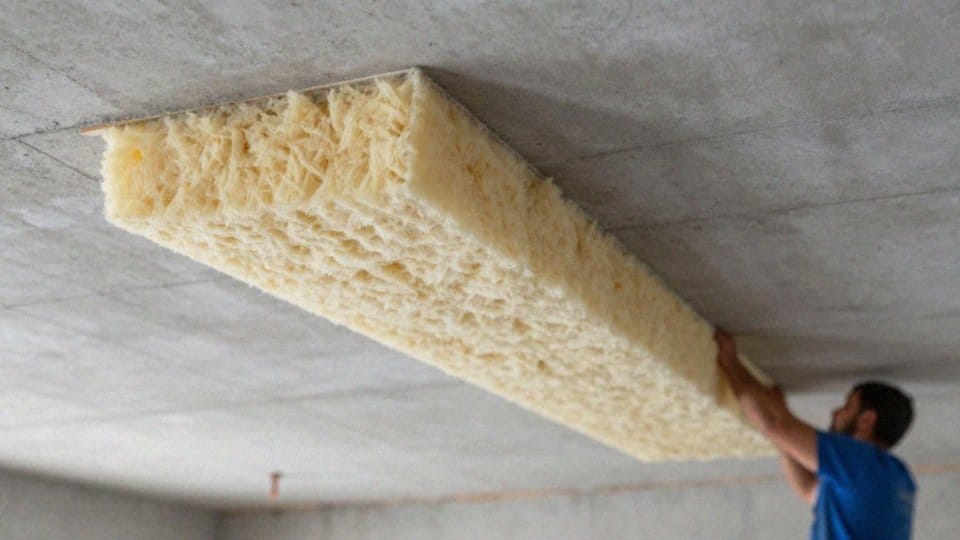 Strop betonowy: jak ocieplić od góry czy od dołu?