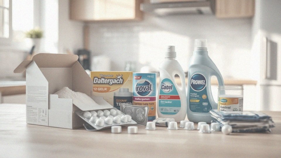 Jakie są kategorie detergentów do zmywarek?