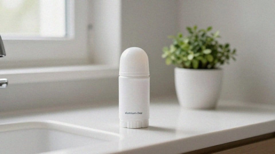Czy antyperspirant bez aluminium blokuje gruczoły potowe?