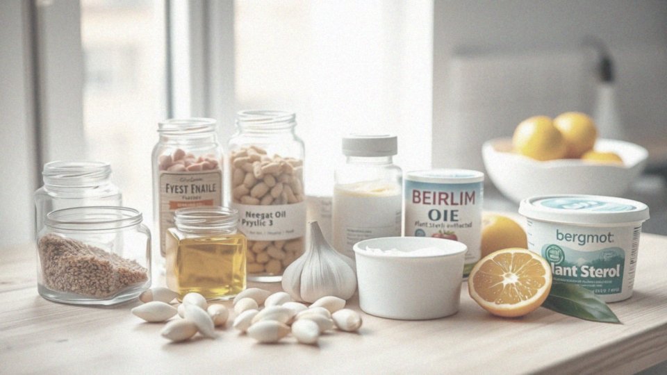 Jakie suplementy diety mogą wspierać leczenie wysokiego cholesterolu?