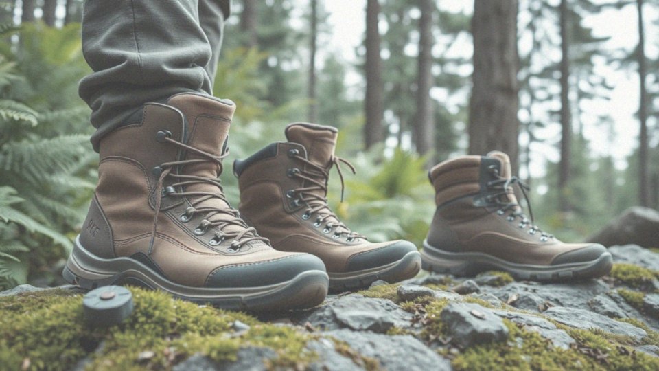 Jakie wsparcie kostki oferują męskie buty trekkingowe na lato?