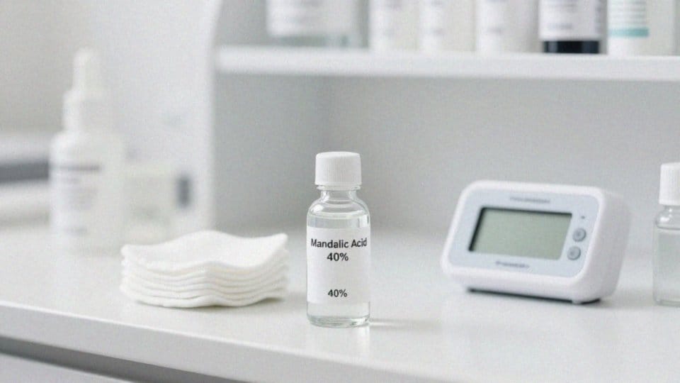 Czy stosować kwas migdałowy 40% samodzielnie czy u kosmetologa?