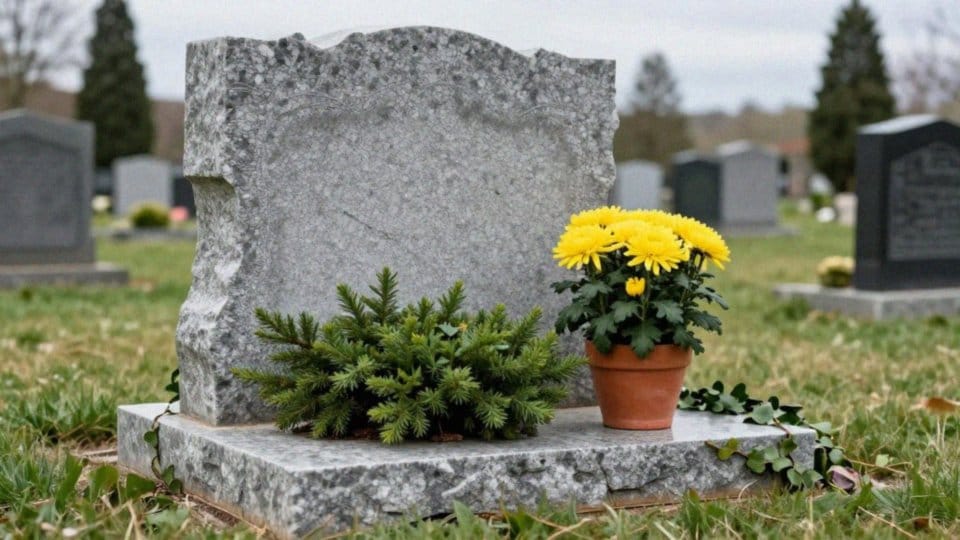 Jak estetycznie łączyć rośliny przy nagrobku?