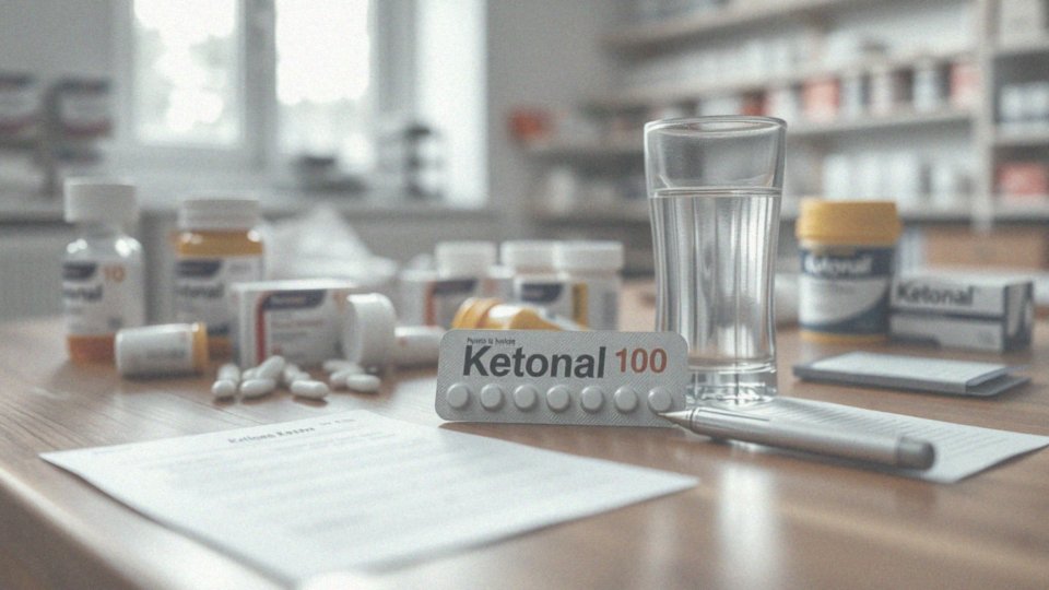 Jakie interakcje z innymi lekami należy uwzględnić przy stosowaniu Ketonal 100?