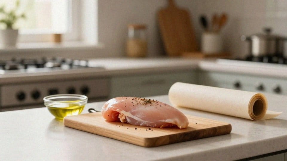 Jak przygotować kurczaka w papirusie?