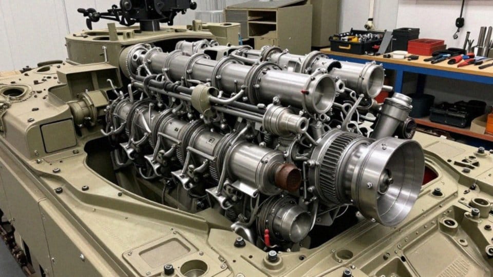 Jak działa turbina AGT1500 w Abramsie?