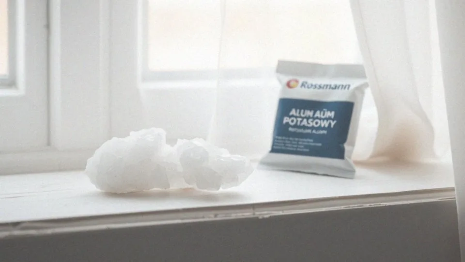 Ałun potasowy Rossmann – właściwości i zastosowania w pielęgnacji